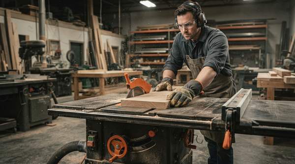 Editorial illustration for 5 Critical Safety Practices for Operating Common Power Saws