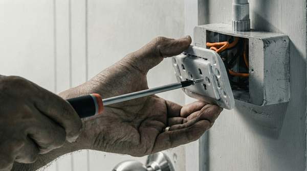 Editorial illustration for Choosing Between EMT, IMC, RMC, and PVC Conduit for Home Wiring Projects