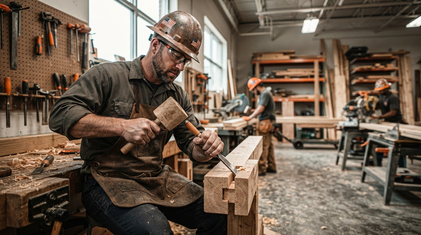 Editorial illustration for Google.org Grant Boosts HBI's Skilled Trades Training for Veterans