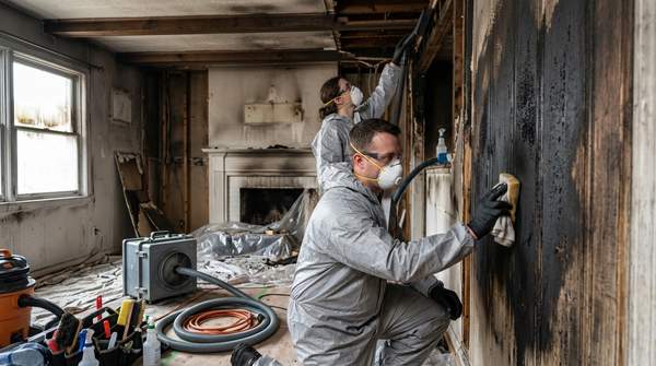 What Happens During Professional Fire and Smoke Damage Restoration?